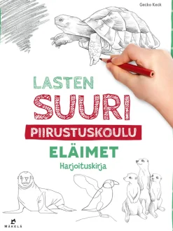 Lasten suuri piirustuskoulu: Eläimet – Harjoituskirja