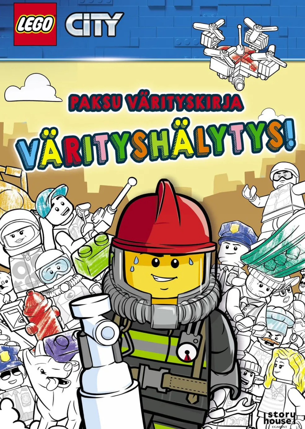 LEGO City Värityshälytys! Paksu värityskirja
