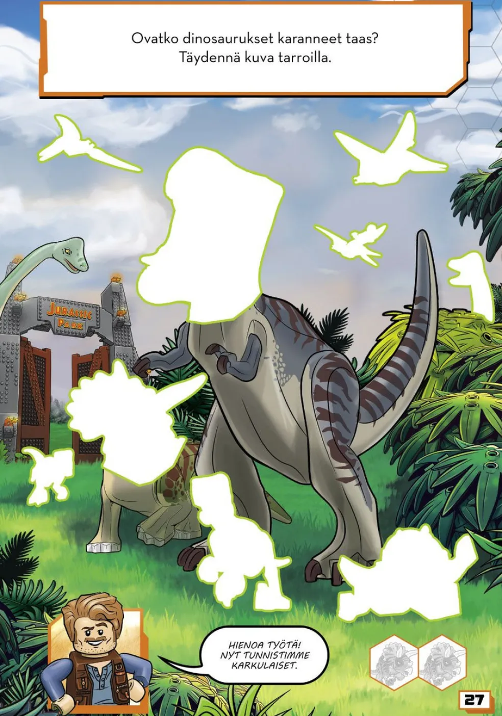 Lego Jurassic World 1001 tarraa