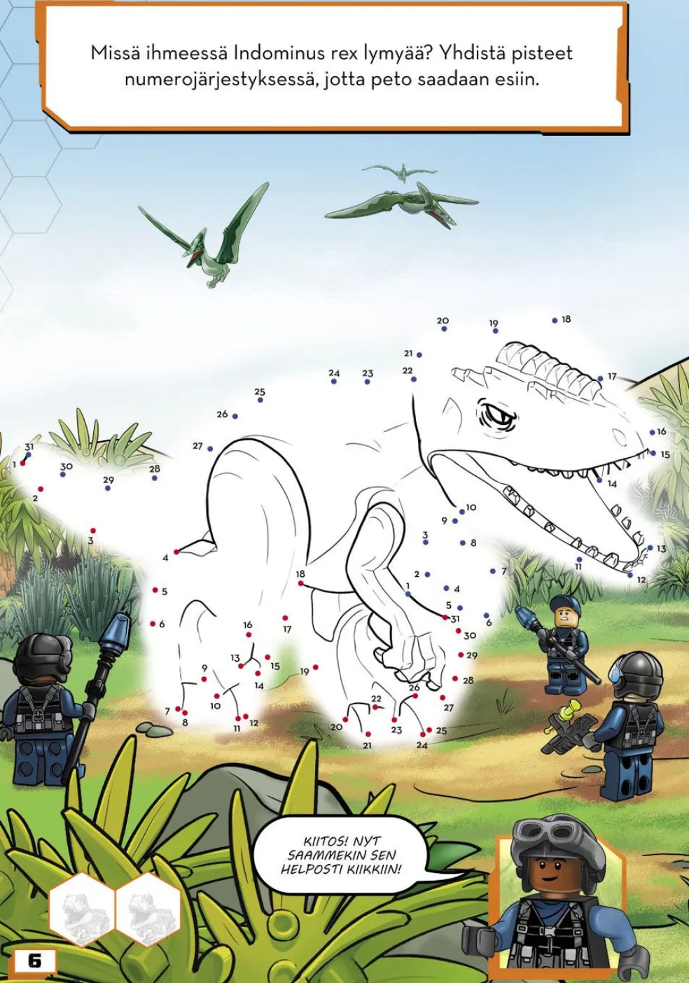 Lego Jurassic World 1001 tarraa