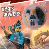 LEGO® NINJAGO®: Nya's Powers Activity Book (with Nya LEGO minifigure and mech)