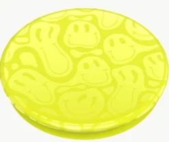 Älypuhelimen pidike Neon Smiley Melt PopSocket