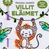 Maalaa vedellä Villit eläimet -puuhakirja 3-5 v