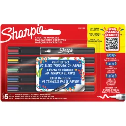 Maalikynä sivellinkärjellä 5 kpl Sharpie