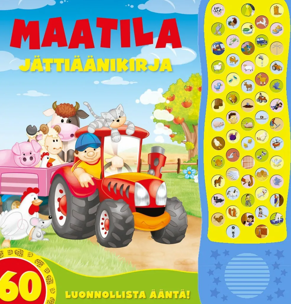 Maatila Jättiäänikirja - 60 luonnollista ääntä