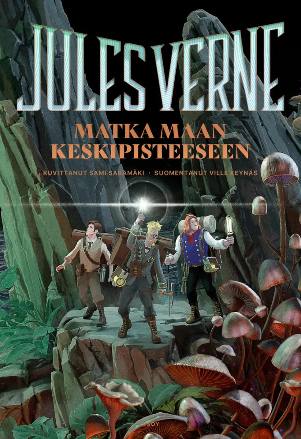 Matka Maan keskipisteeseen (nelivärikuvitettu laitos)