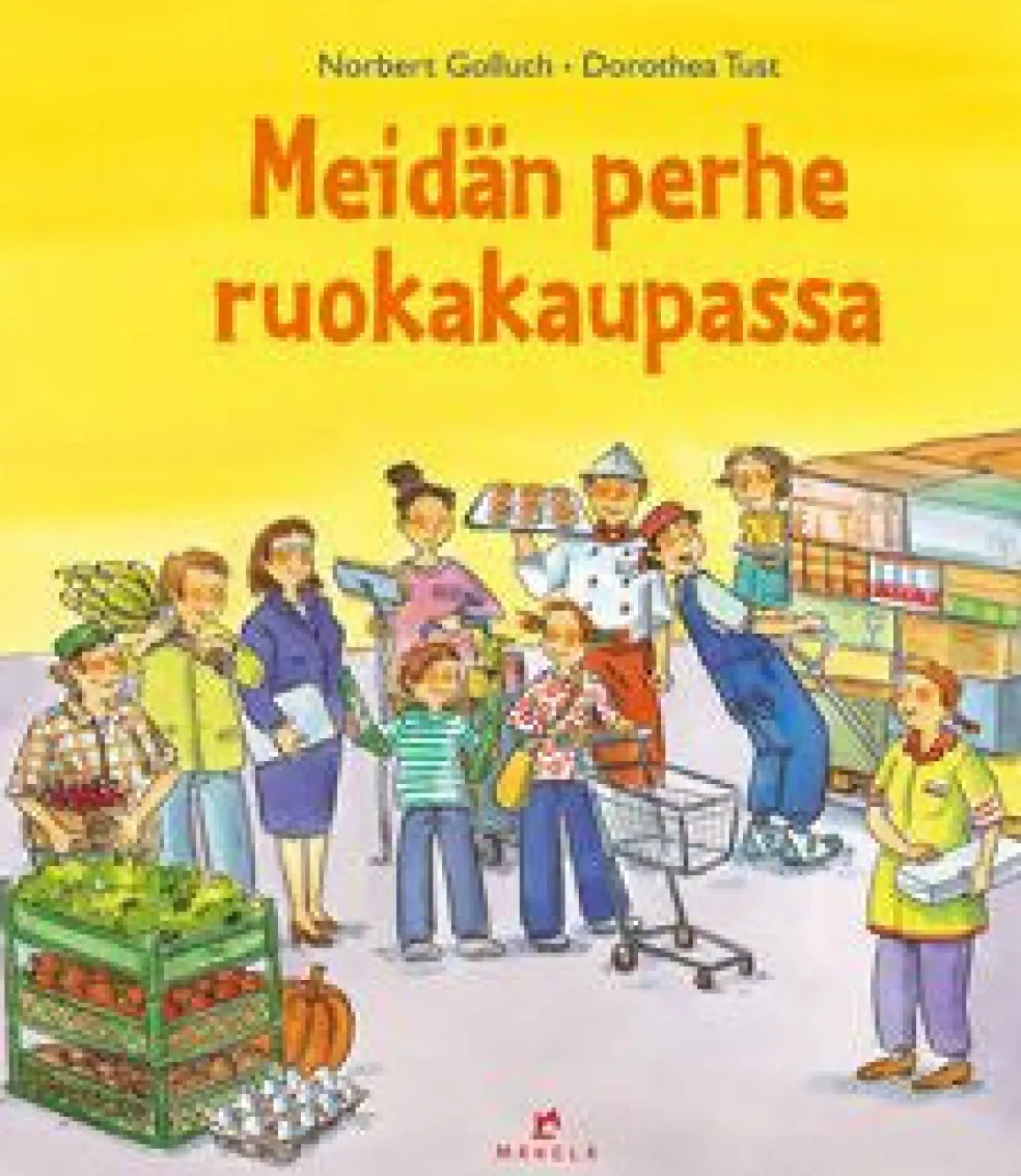Meidän perhe ruokakaupassa