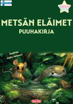 Metsän eläimet puuhakirja