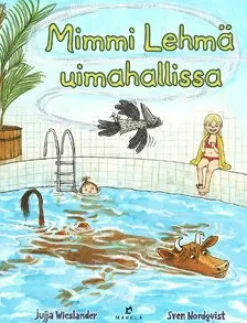 Mimmi Lehmä uimahallissa