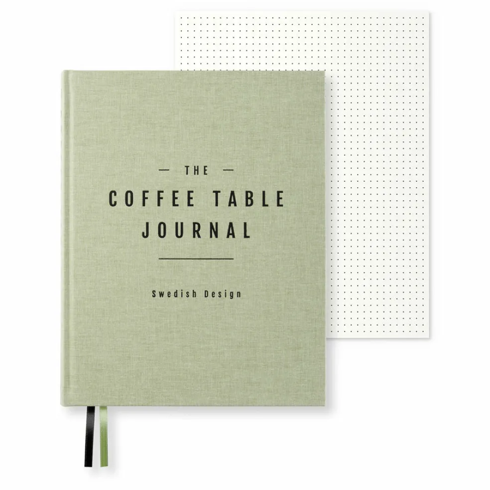 Muistikirja Paperstyle Coffee Table khaki vihreä