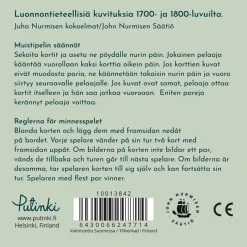 Muistipeli Luontoaiheinen, John Nurmisen säätiö