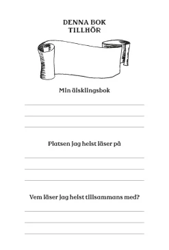 Mumin Läsdagbok - för barn
