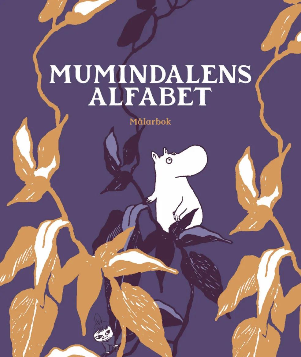 Mumindalens alfabet Målarbok