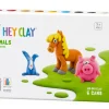 Muovailuvahasetti Eläimet Hey Clay