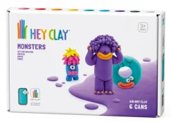 Muovailuvahasetti Monsters Hipster Hey Clay