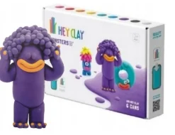 Muovailuvahasetti Monsters Hipster Hey Clay