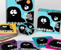 Musa tuntuu - musiikillinen tunne- ja vuorovaikutusleikki (tunnekortit+cd)