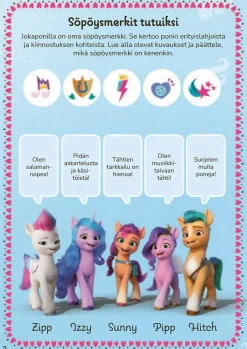 My Little Pony Puuhakirja (mukana elokuvatarroja)