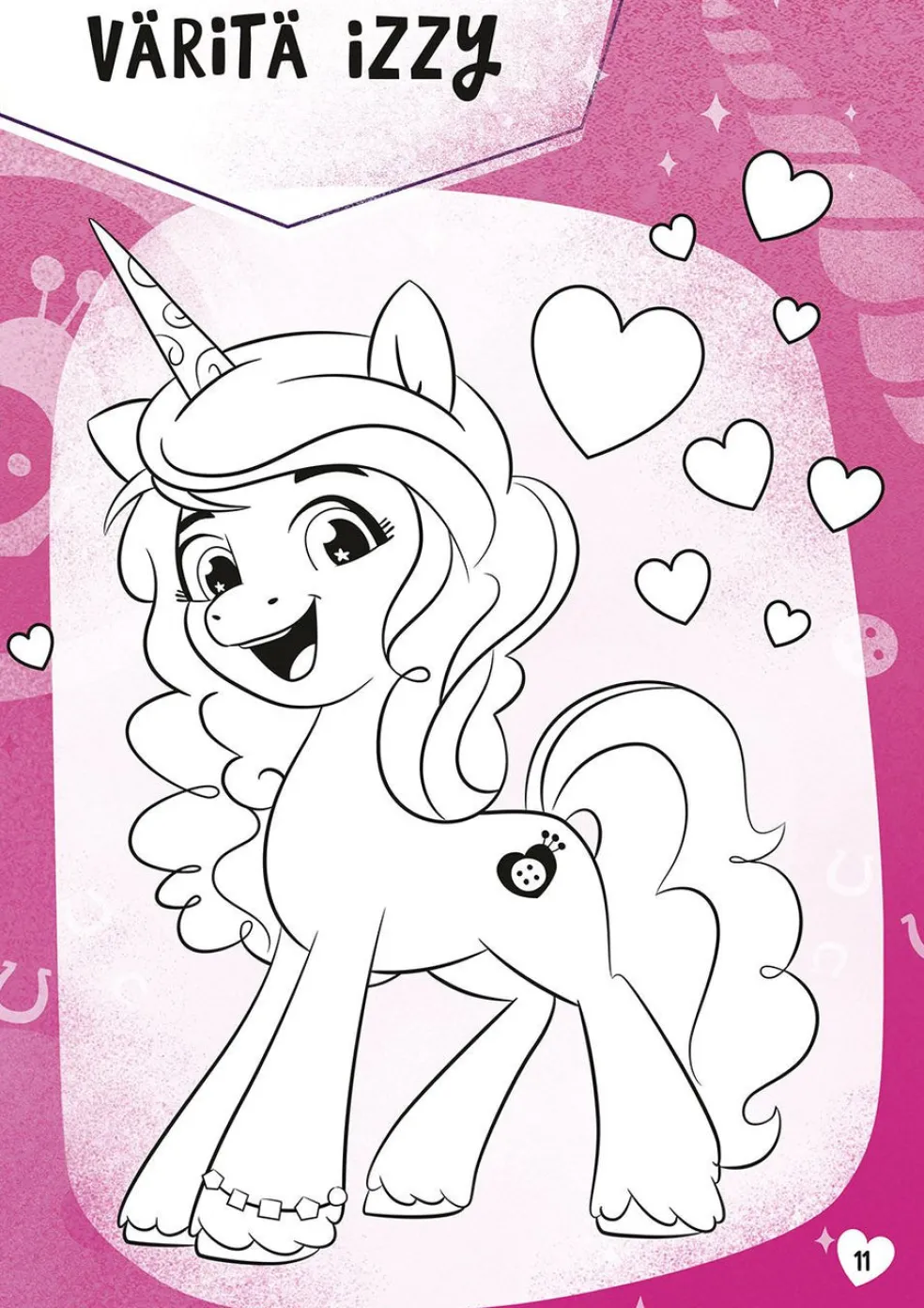 My Little Pony Uusi ponisukupolvi puuhakirja