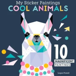 My Sticker Paintings: Cool Animals