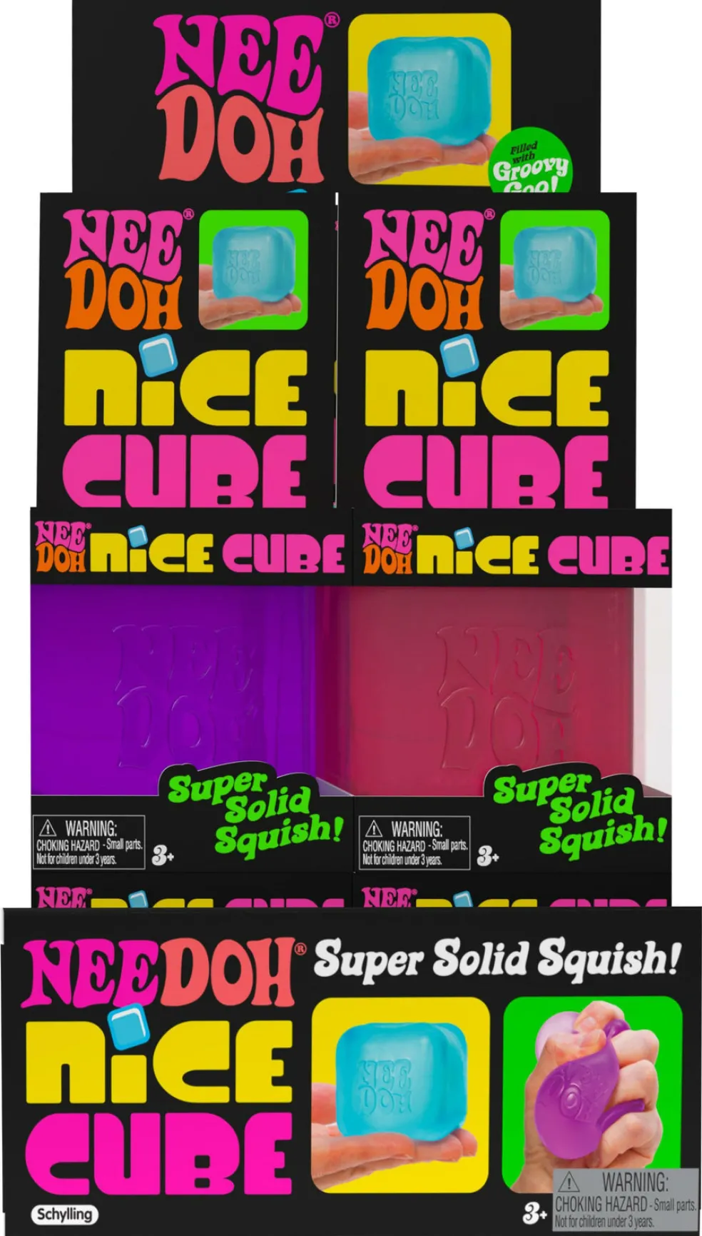 NeeDoh Nice Cube stressilelu