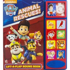 Nickelodeon PAW Patrol: Animal Rescues! Lift-a-Flap Sound Book