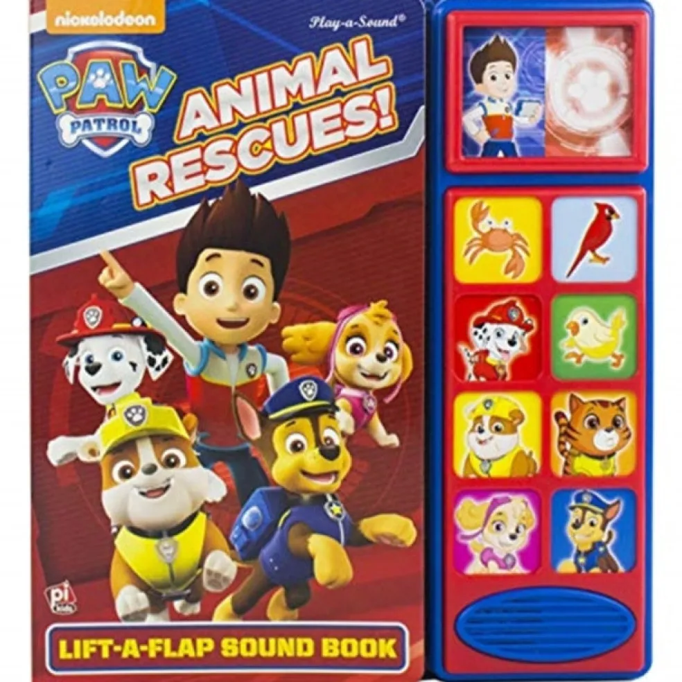 Nickelodeon PAW Patrol: Animal Rescues! Lift-a-Flap Sound Book