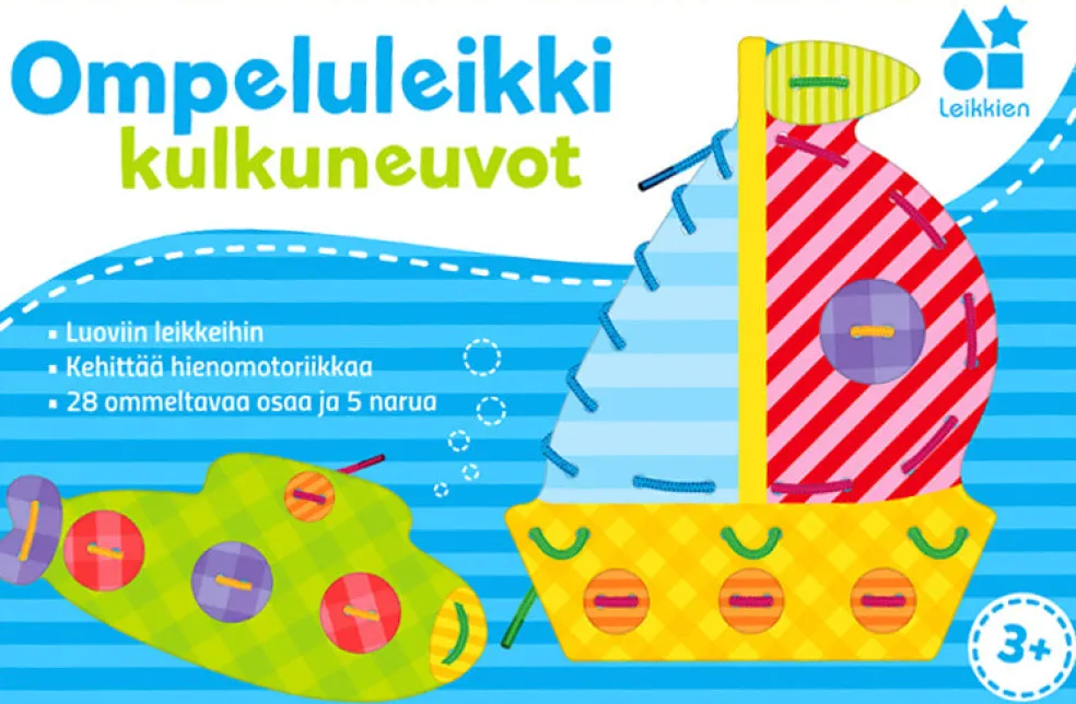 Ompeluleikki kulkuneuvot