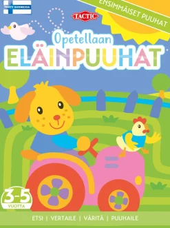 Opetellaan Eläinpuuhat puuhakirja