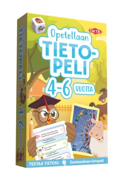 Opetellaan tietopeli - 4-6 v
