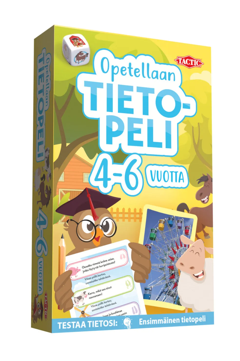 Opetellaan tietopeli - 4-6 v