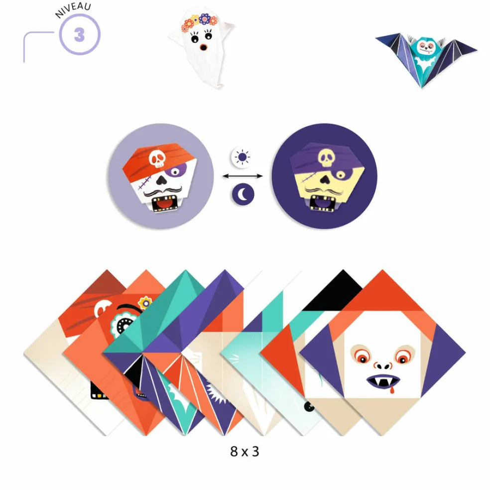 Origamisetti kauhu Djeco