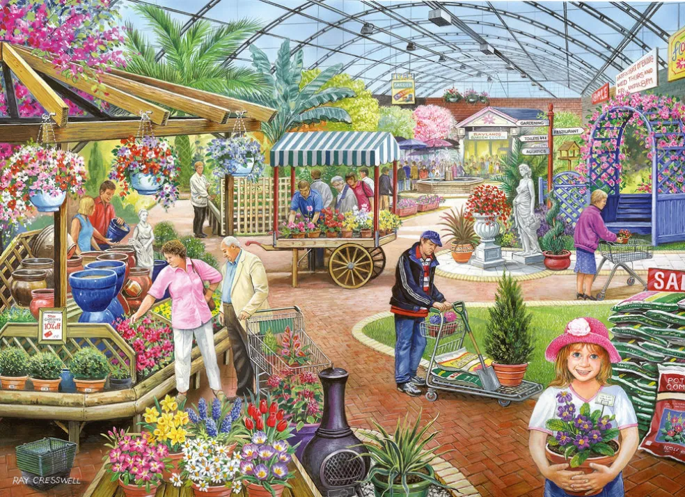 Palapeli 500 palaa At The Garden Centre