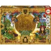 Palapeli 2000 palaa Aztec Mayan Montage