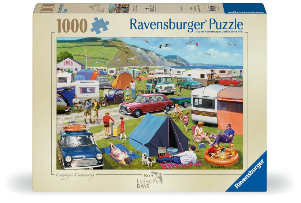 Palapeli 1000 palaa Camping & Caravanning