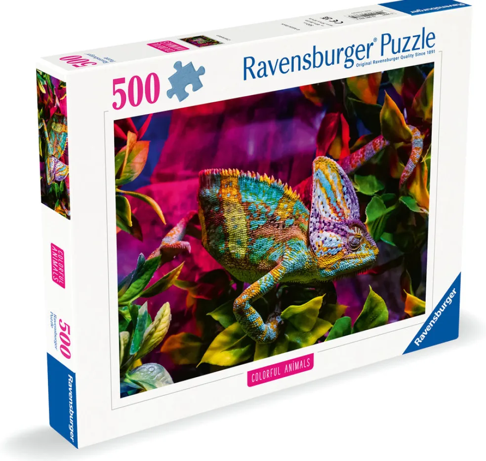 Palapeli 500 palaa Chameleon