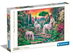 Palapeli 2000 palaa Classical Garden Unicorns
