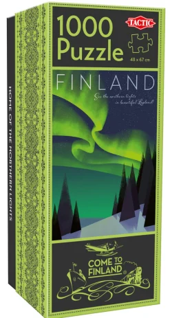 Palapeli 1000 palaa Come to Finland Northern Lights