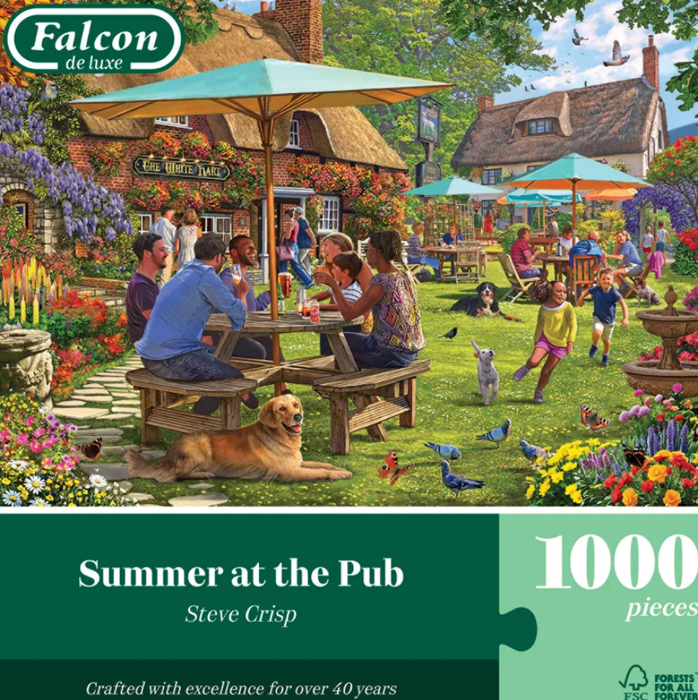 Palapeli 1000 palaa Falcon Summer at the pub