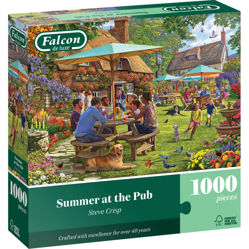Palapeli 1000 palaa Falcon Summer at the pub