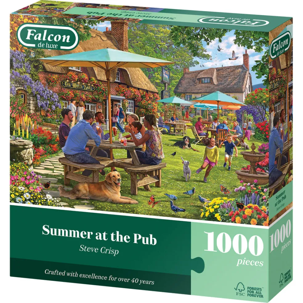 Palapeli 1000 palaa Falcon Summer at the pub