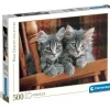 Palapeli 500 palaa Kittens
