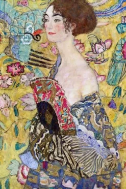 Palapeli 1000 palaa Lady With A Fan, Gustav Klimt
