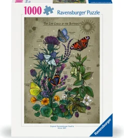 Palapeli 1000 palaa Lifecircle Butterfly