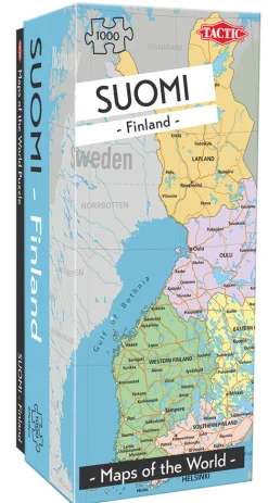 Palapeli 1000 palaa Maps of the World Suomi Finland