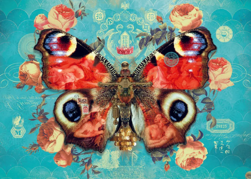 Palapeli 1000 palaa Metamorphosis Wings No. 3