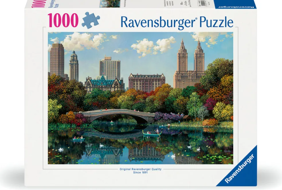 Palapeli 1000 palaa NY Central Park, Bow Bridge