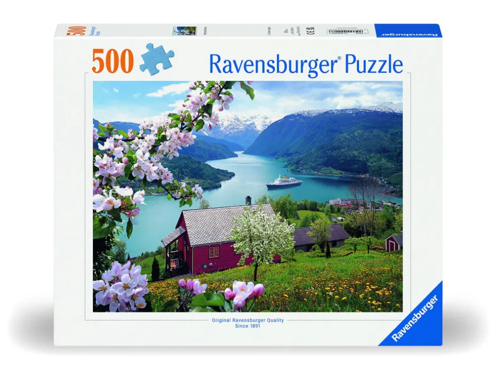 Palapeli 500 palaa Scandinavian Landscape