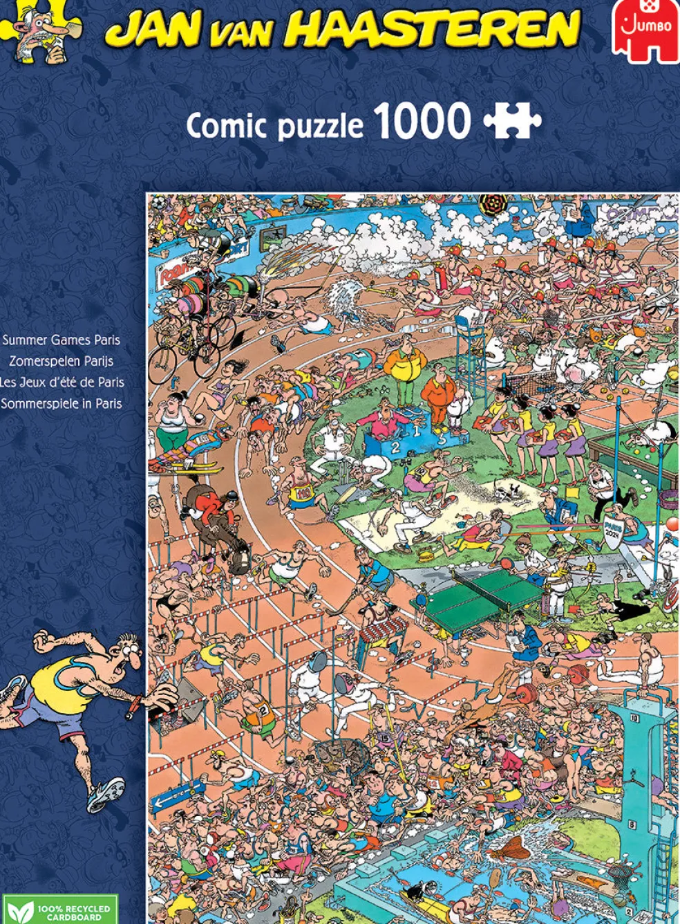 Palapeli 1000 palaa van Haasteren Olympic Games