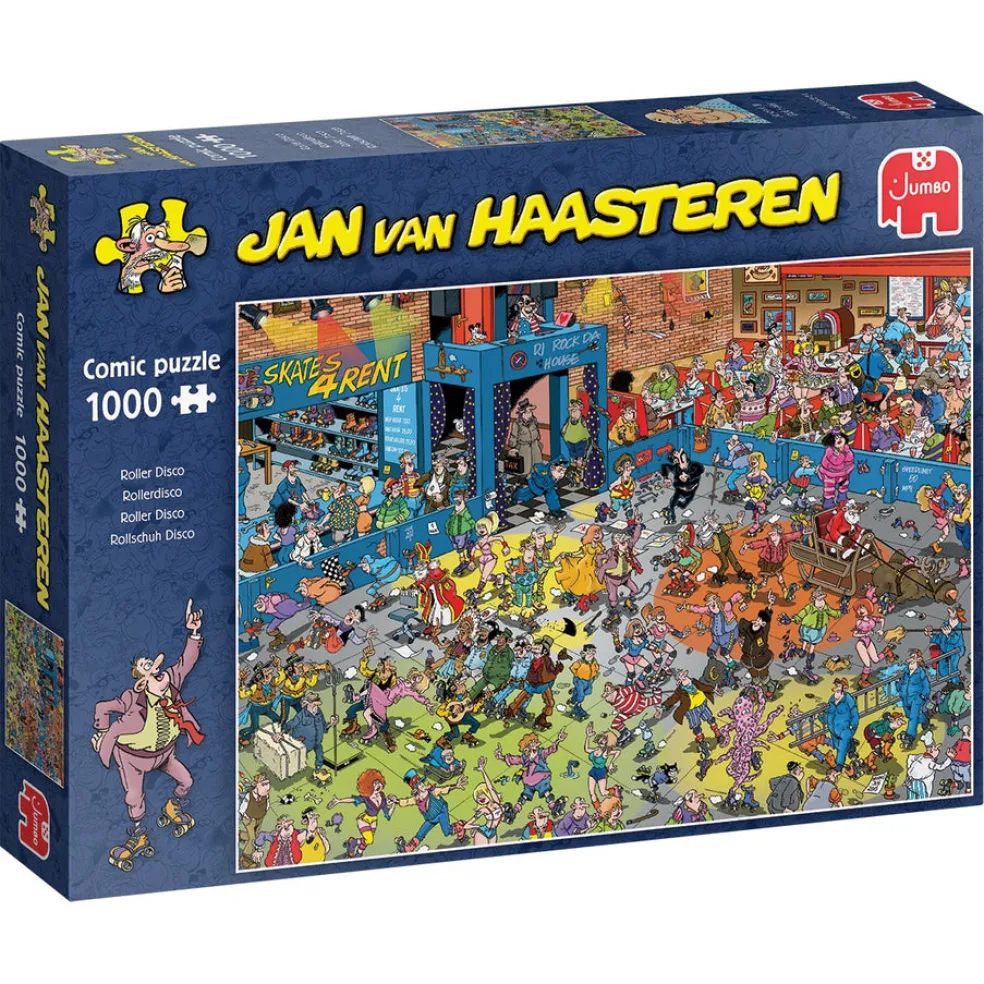 Palapeli 1000 palaa van Haasteren Roller Disco